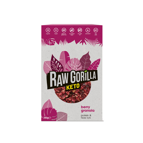 Granola Raw Gorilla Frutos Rojos