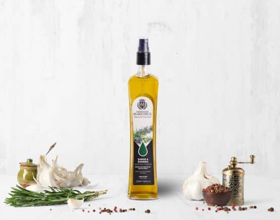 spray aceite de oliva con romero